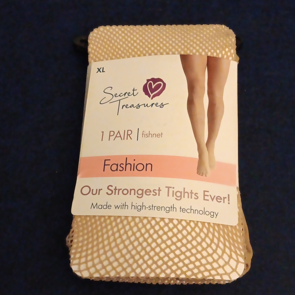 Secret Treasures Fishnet Fashion aTights *NWT* Size XL